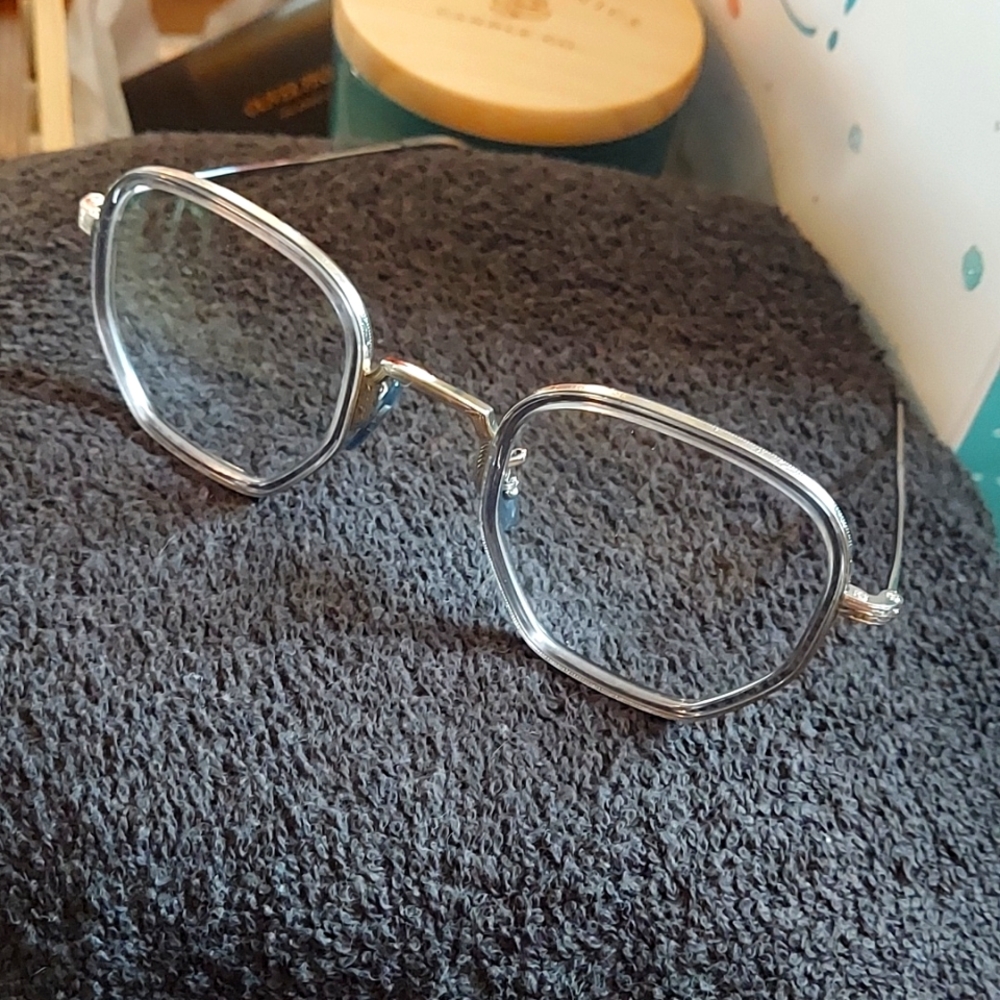 Oliver Peoples Grey Silver Authentic Eyeglasses